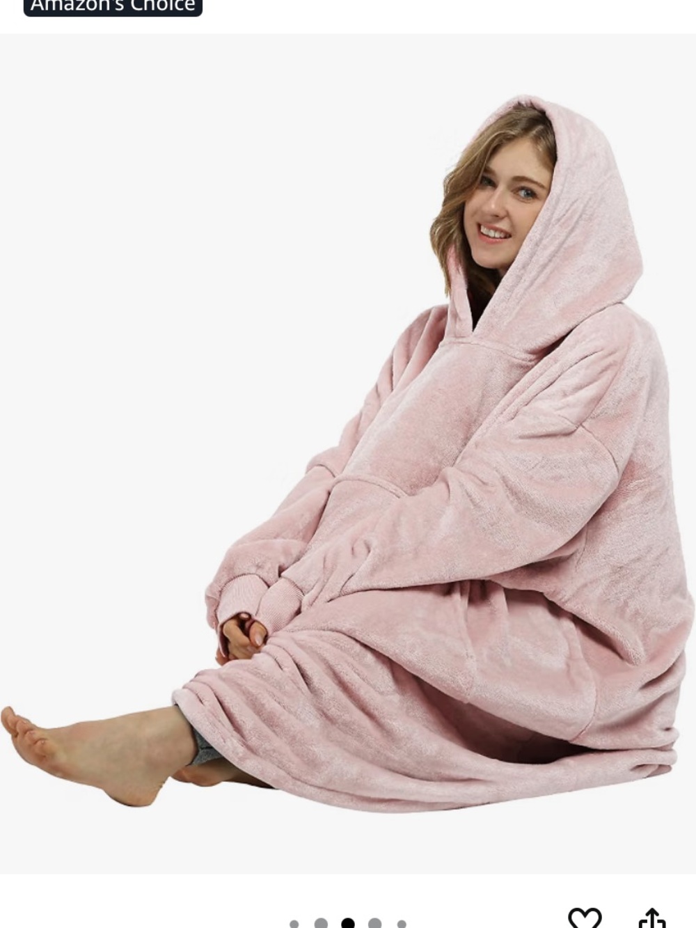 NWOT Never Worn Blanket Hoodie